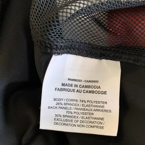 Nike Tank Top Speed Running Training Mesh Pink Black XXl - Picture 3 of 5